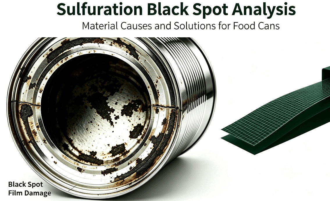 Sulfuration Black Spot Analysis: Material Causes and Solutions for Food Cans