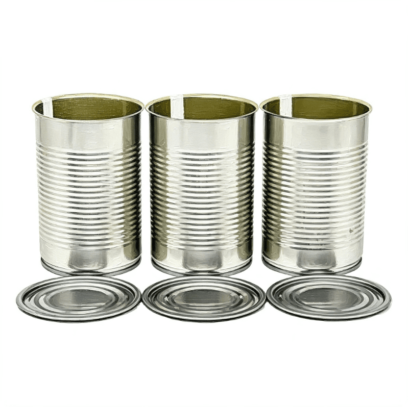 What Is the Purpose Behind the Ribbing on Tin Cans?