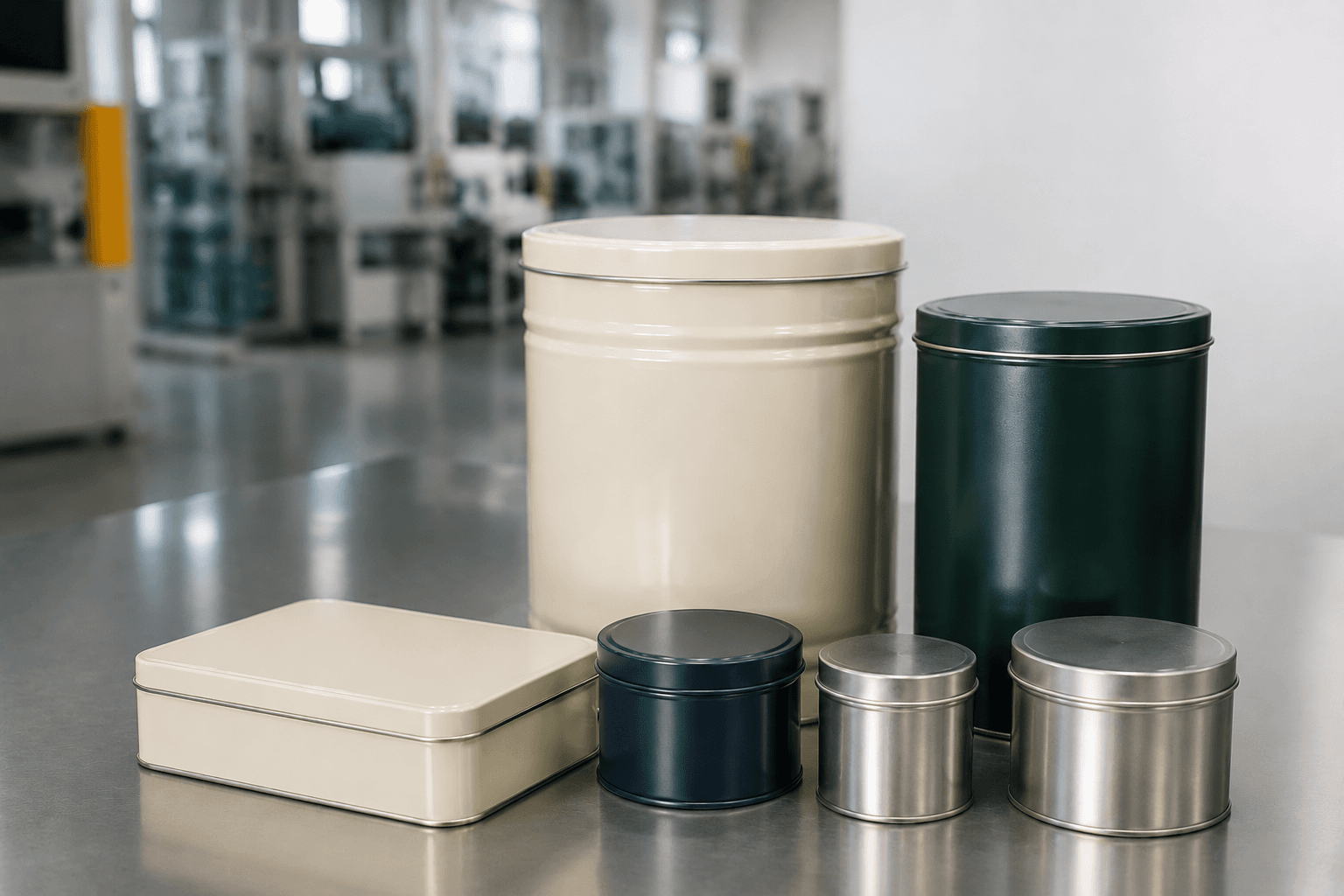 TFS et Fer-Blanc pour les Conteneurs d'Aliments Secs